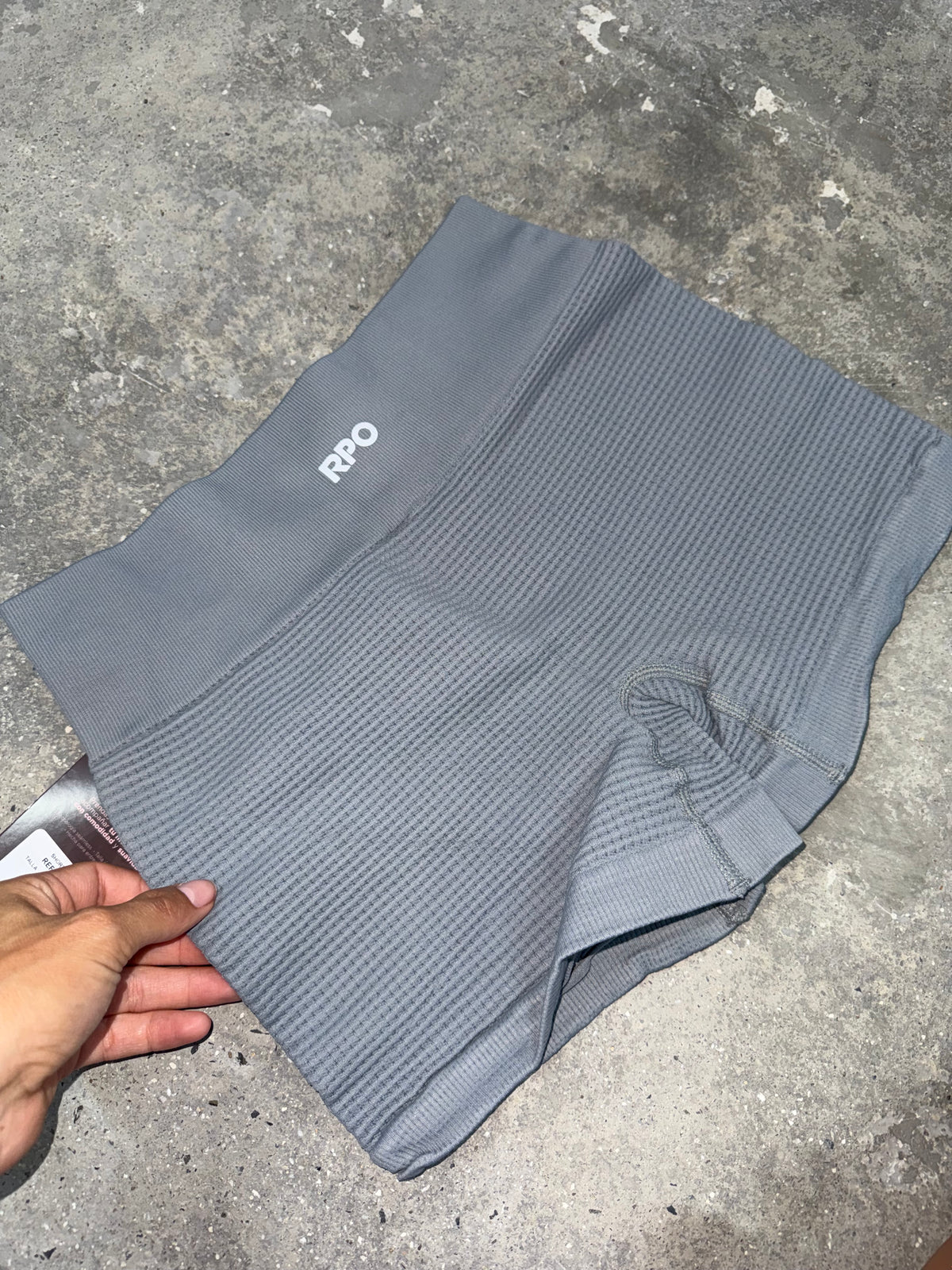 Short Textura Waffle Essencial