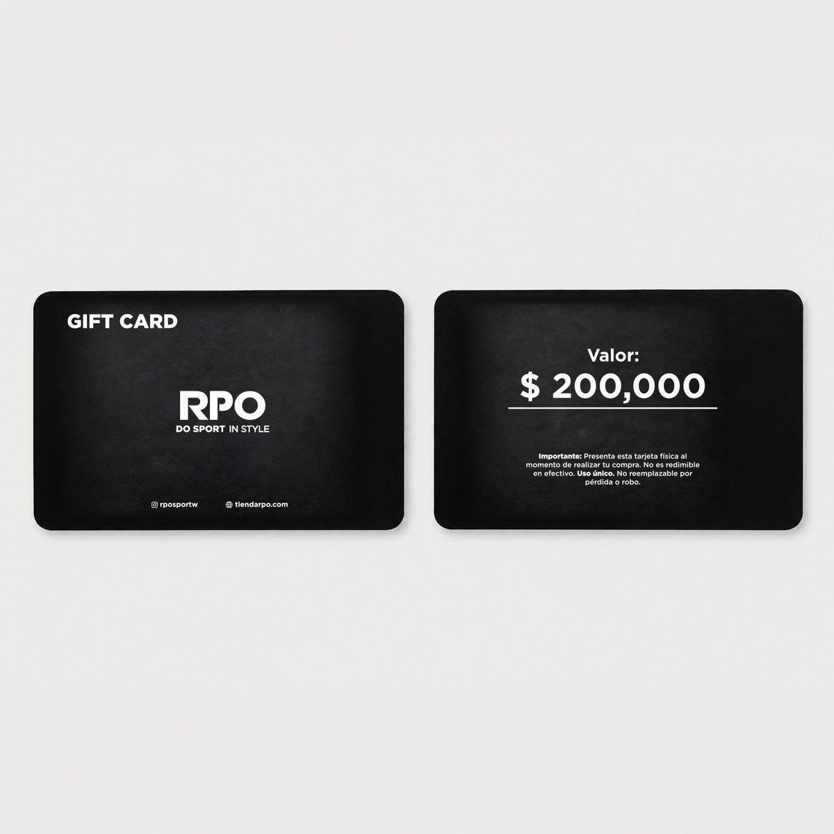 E- GIFT CARD