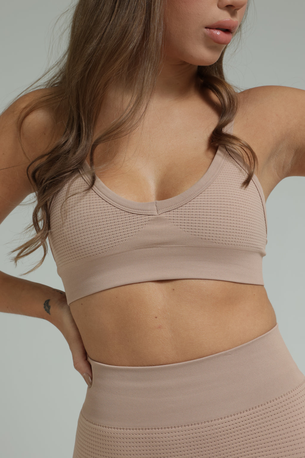 Top Bra Textura Waffle